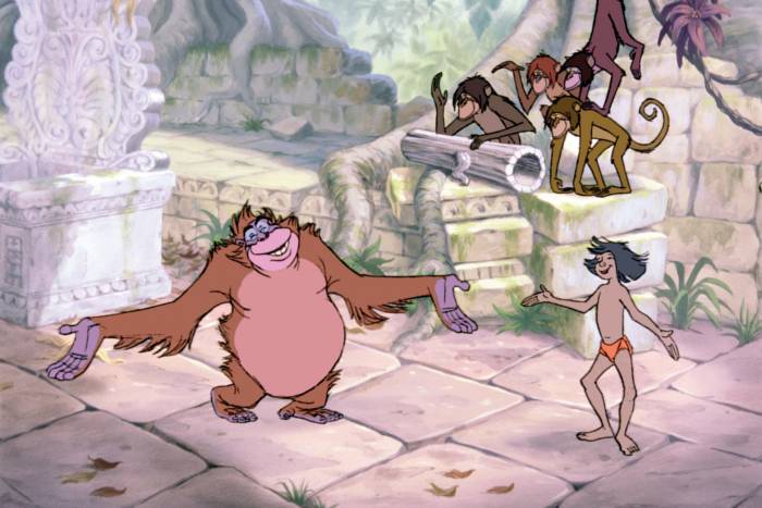 Kung Louie och Mowgli