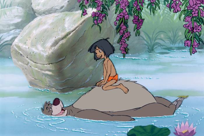 Baloo och Mowgli