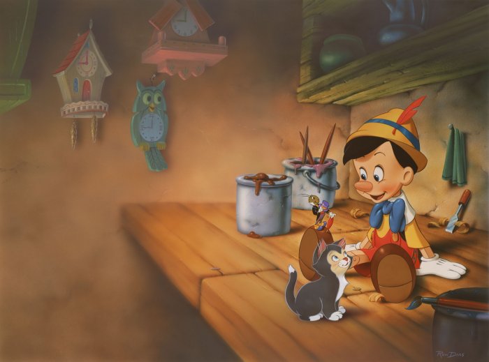 Pinocchio och hans vänner