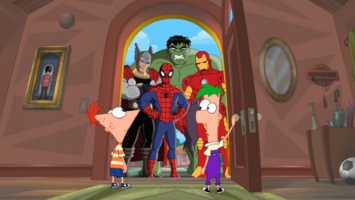 Superhjältarna, Phineas och Ferb
